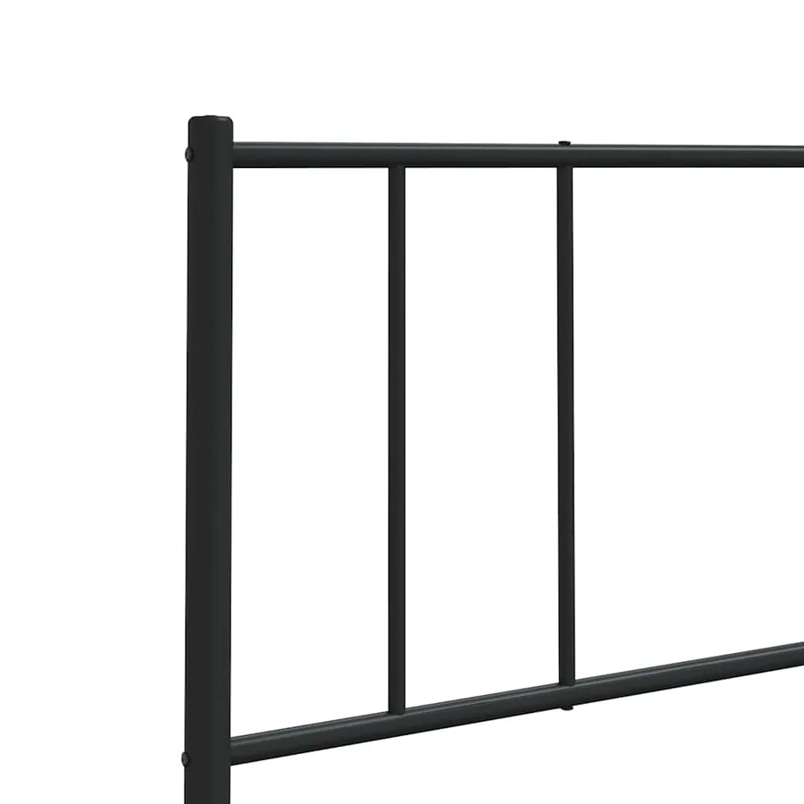 Tête de lit de remplacement métal noir 100 cm - 6