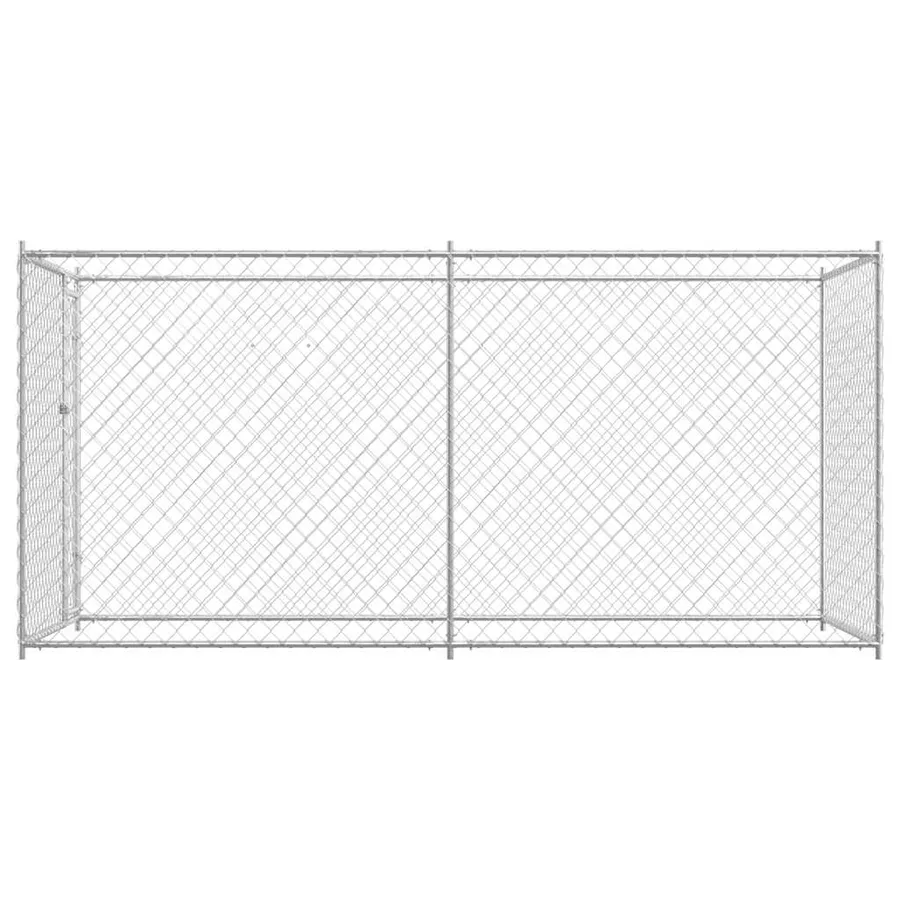 Chenil d'extérieur pour chiens 382x192x185 cm - 3