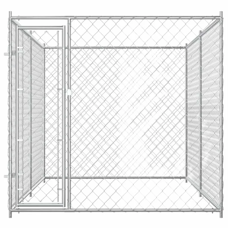 Chenil d'extérieur pour chiens 382x192x185 cm - 4