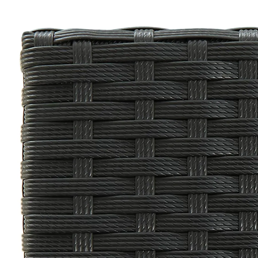 Ensemble de bar de jardin 5 pcs Noir - 10