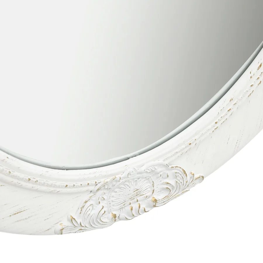 Miroir mural style baroque 50x70 cm Blanc - 5