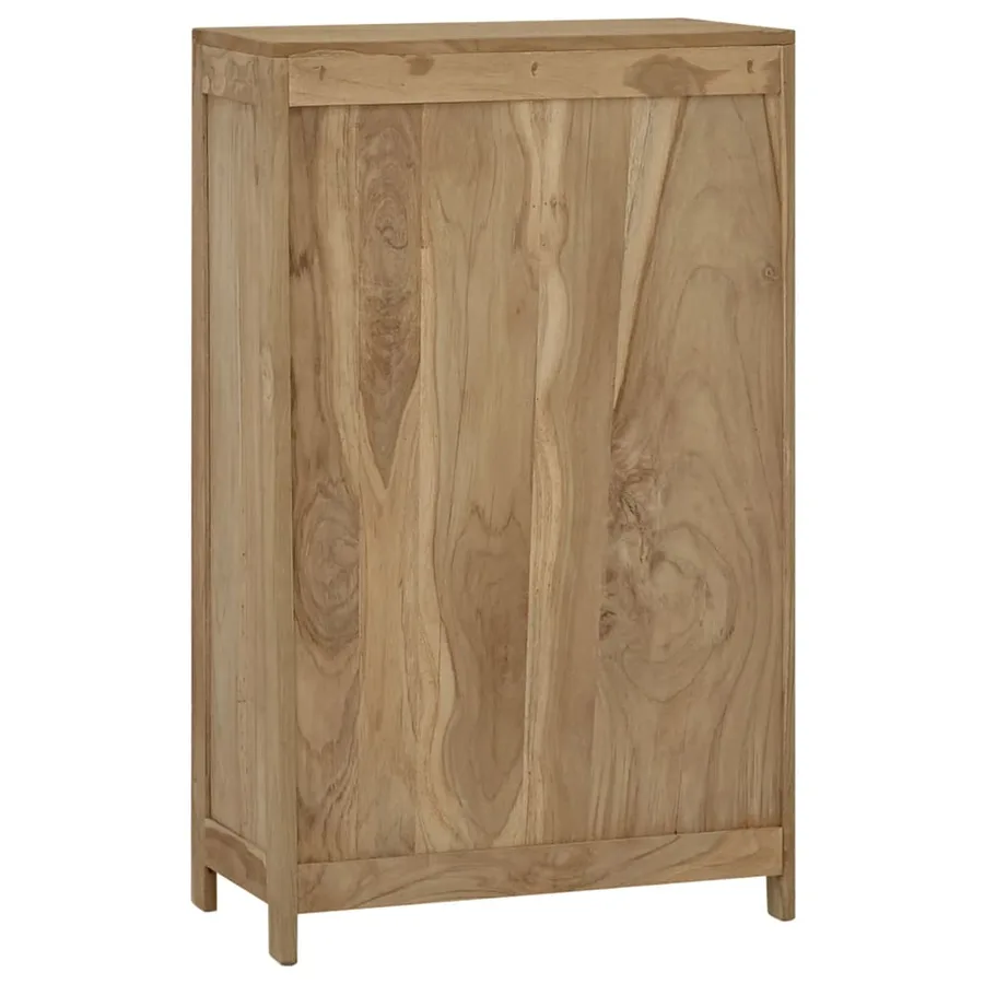 Commode 55x30x90 cm Bois massif de teck - 4