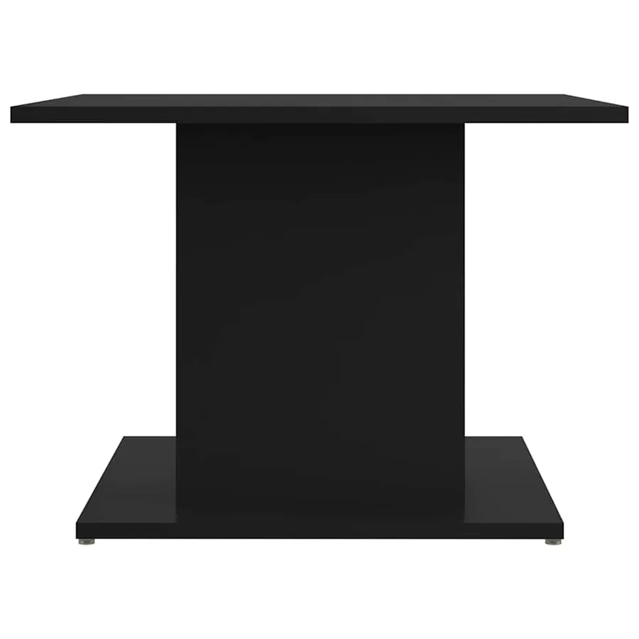 Table basse noir 55,5x55,5x40 cm bois d'ingénierie - 5