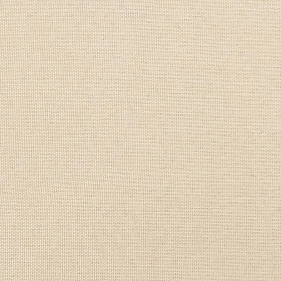 Cadre de lit sans matelas crème 90x190 cm tissu - 8