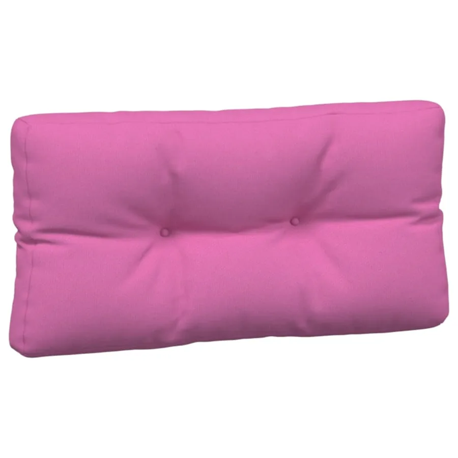 Coussins de palette lot de 7 rose tissu - 6