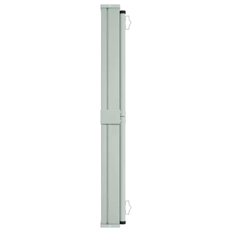 Auvent latéral rétractable de patio 140x600 cm Crème - 3