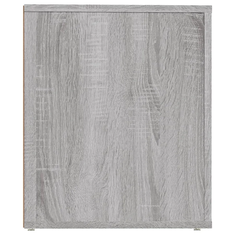 Tables de chevet 2 pcs Sonoma gris 50x39x47 cm - 7