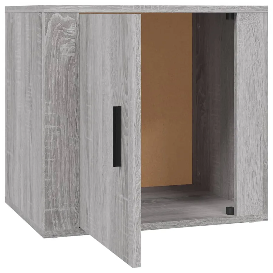 Tables de chevet 2 pcs Sonoma gris 50x39x47 cm - 8