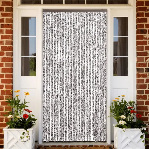 Moustiquaire Marron et beige 100 x 220 cm Chenille