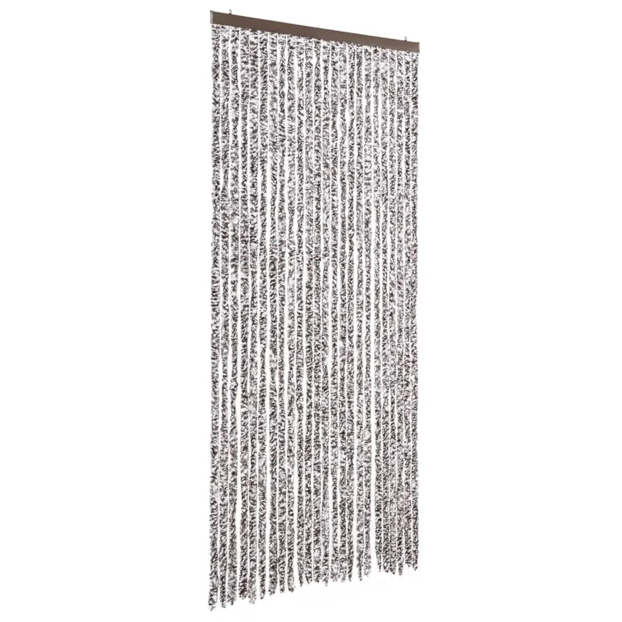 Moustiquaire Marron et beige 100 x 220 cm Chenille - 2