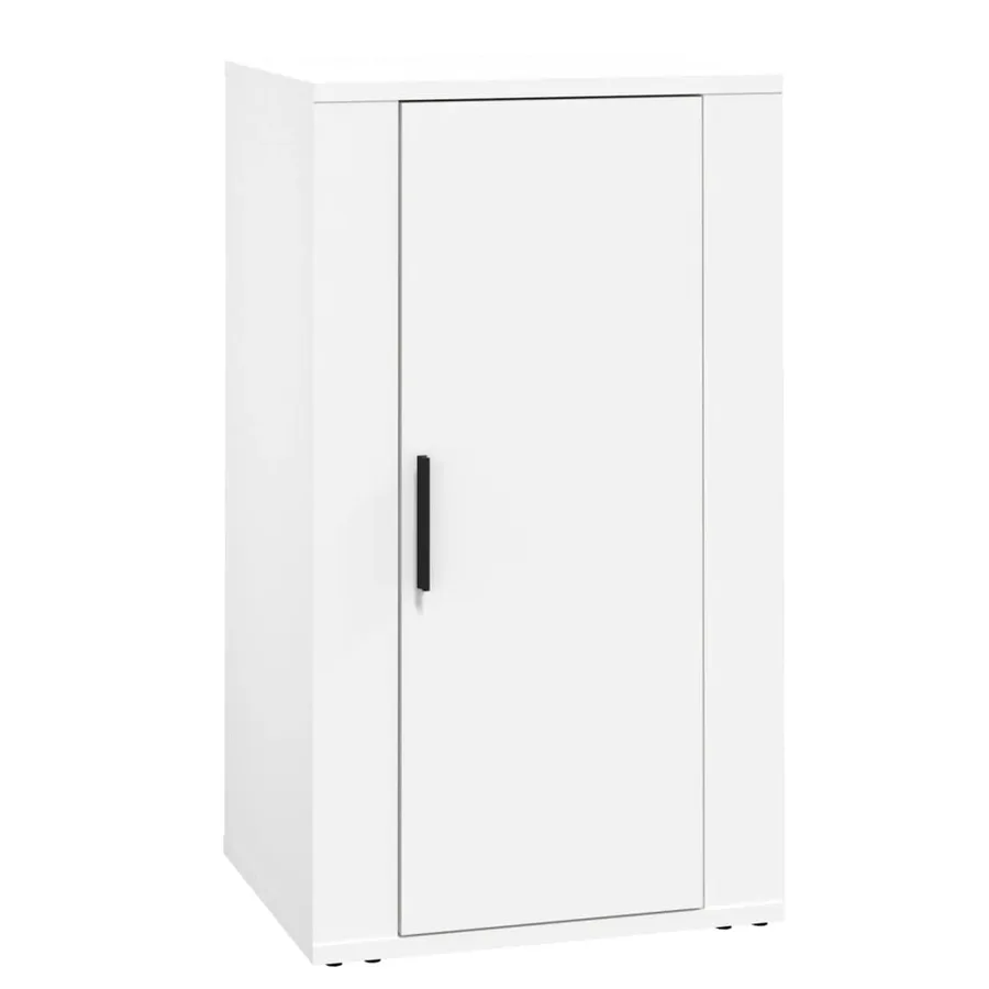 Buffet Blanc 40x33x70 cm Bois d'ingénierie - 2