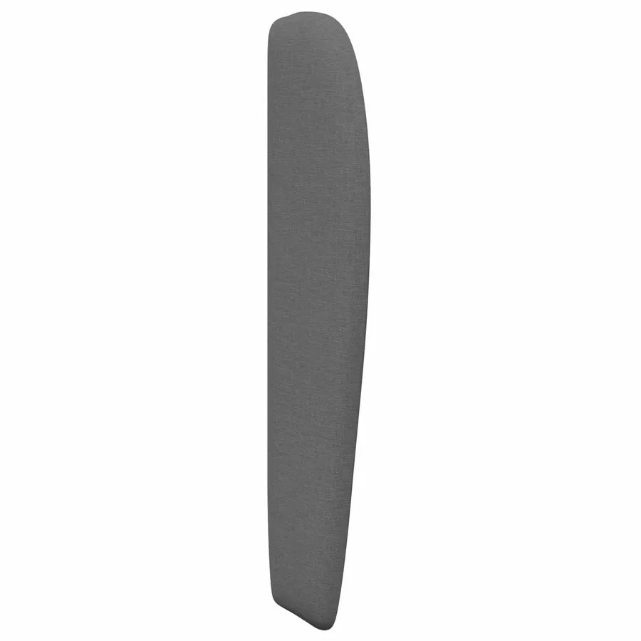 Oreille de tête de lit Gris Foncé 80 x 23 x 6 cm tissu - 5