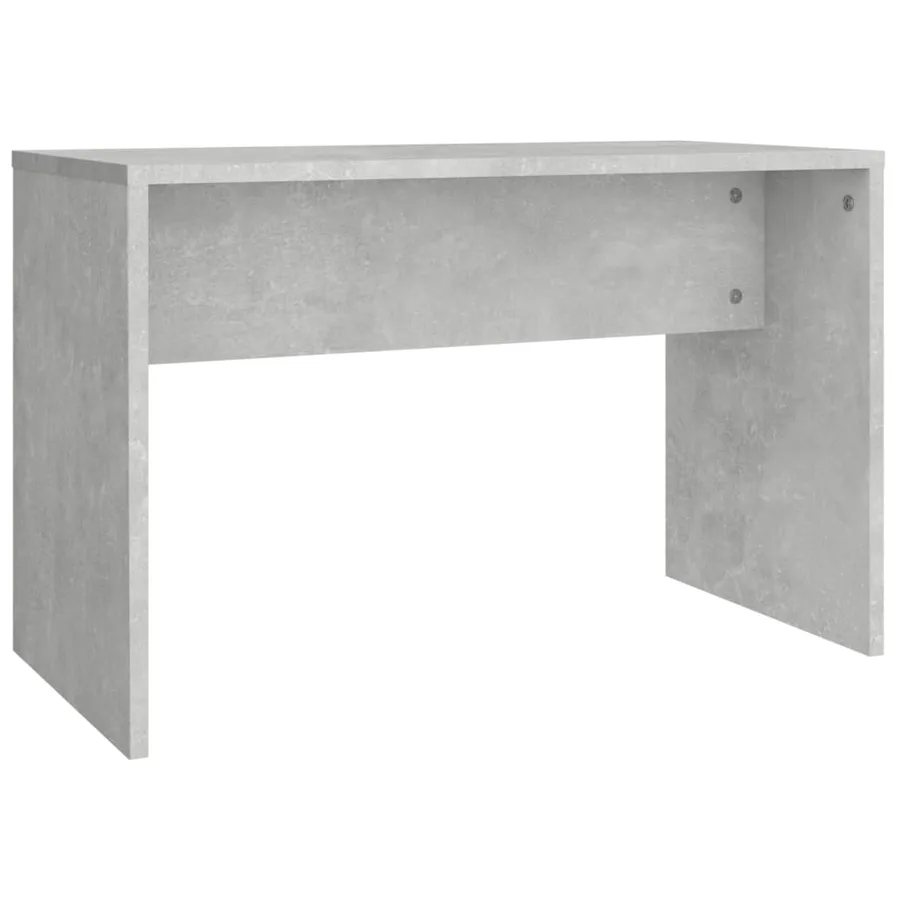 Ensemble de coiffeuse Gris béton 86,5x35x136 cm - 7