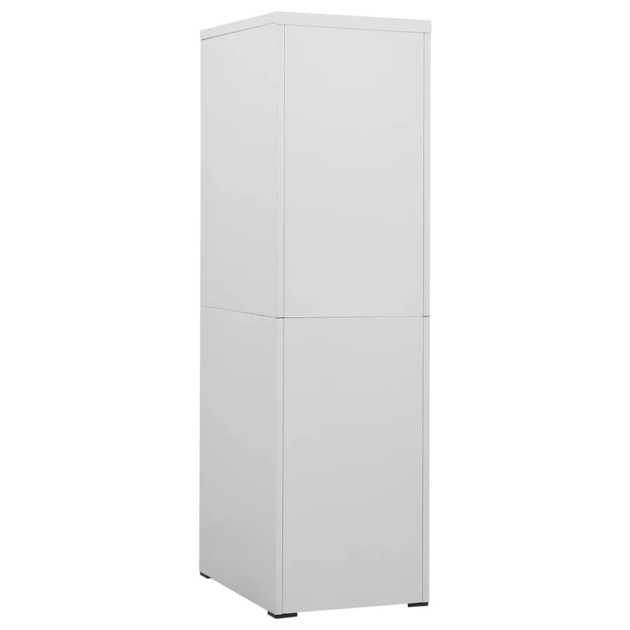 Classeur Gris clair 46x62x164 cm Acier - 4