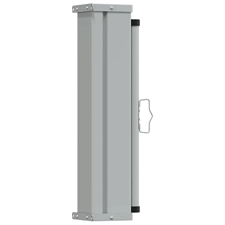 Auvent latéral rétractable de patio 60x300 cm Crème - 5