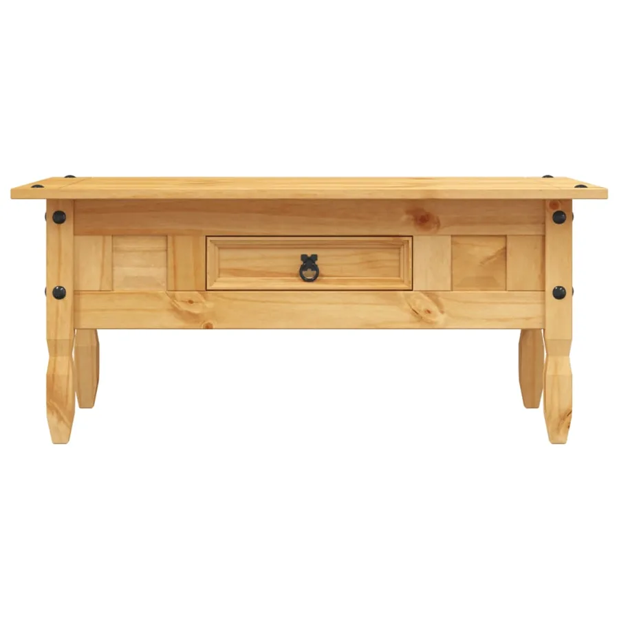 Table basse Pin mexicain Gamme Corona 100 x 55 x 44 cm - 3