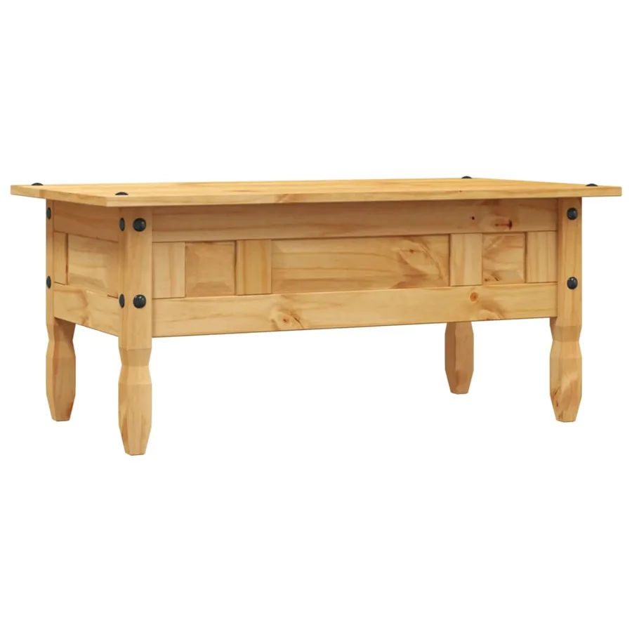 Table basse Pin mexicain Gamme Corona 100 x 55 x 44 cm - 6
