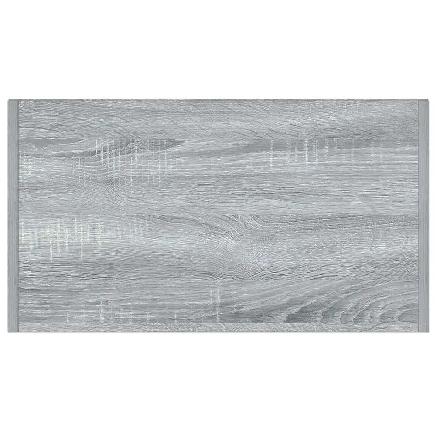 Armoire de bain Sonoma gris 60x33x80 cm Bois d'ingénierie - 8