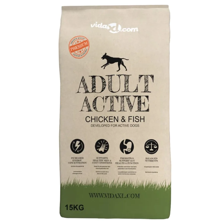 Nourriture pour chiens Adult Active Chicken & Fish 2 pcs 30 kg - 2