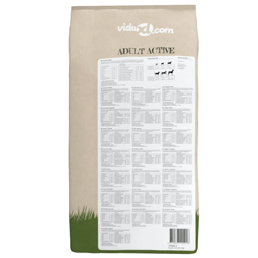 Nourriture pour chiens Adult Active Chicken & Fish 2 pcs 30 kg - 4