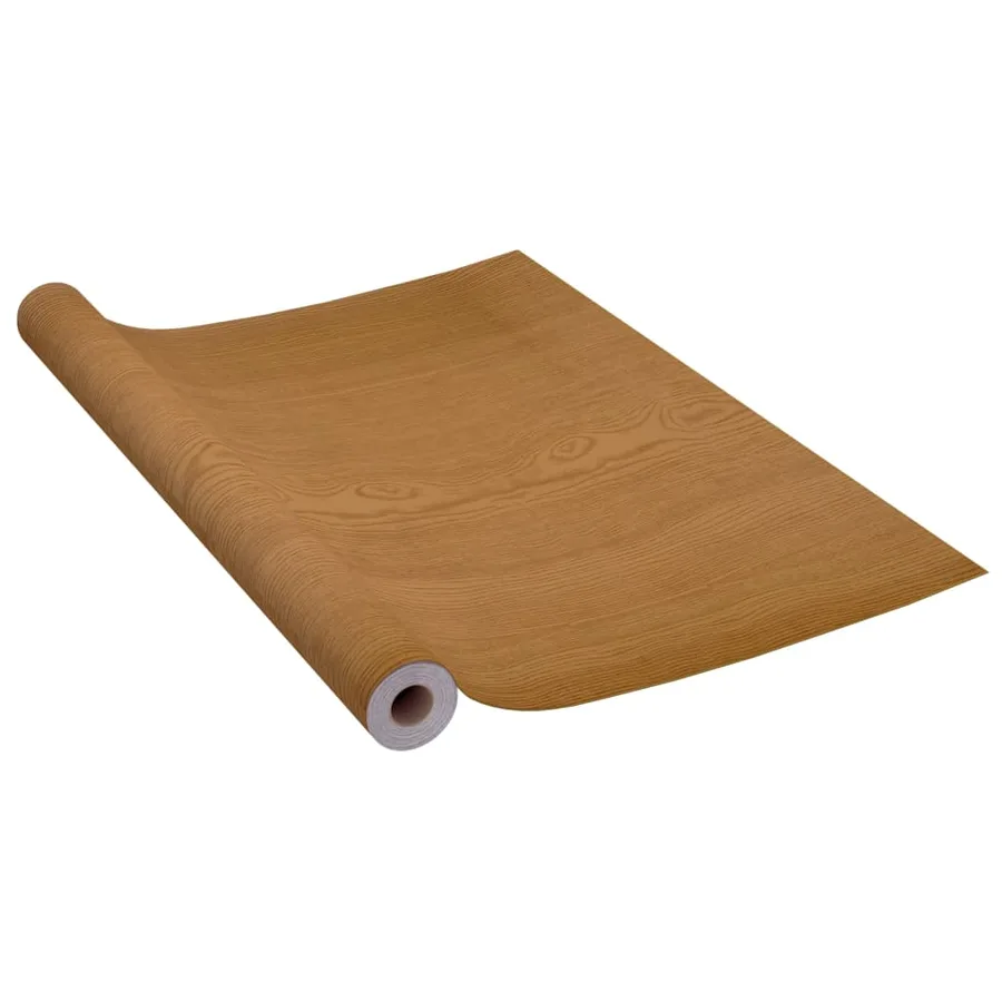 Films autoadhésifs pour portes 2 pcs Chêne clair 210x90 cm PVC - 3