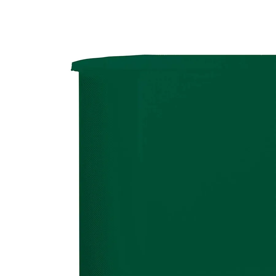 Paravent 9 panneaux Tissu 1200 x 120 cm Vert - 4