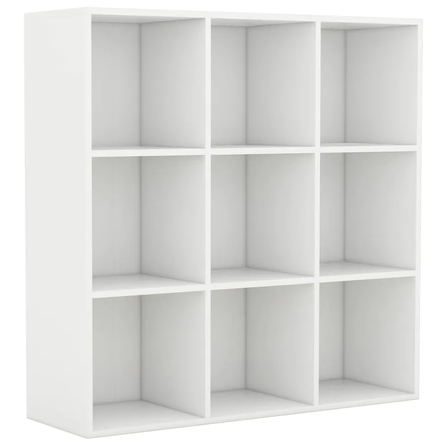 Bibliothèque blanc 98x29x97,5 cm bois d'ingénierie - 2