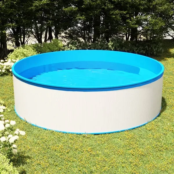 Piscine à éclaboussures 350x90 cm Blanc