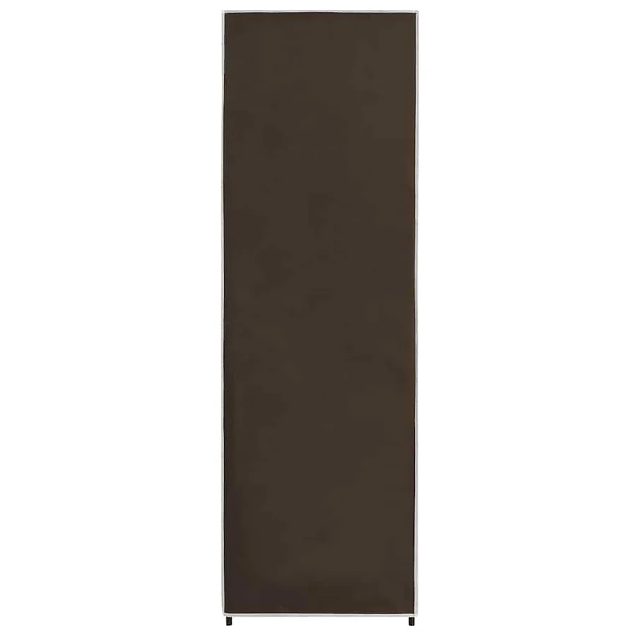 Garde-robe Marron 87x49x159 cm Tissu - 5