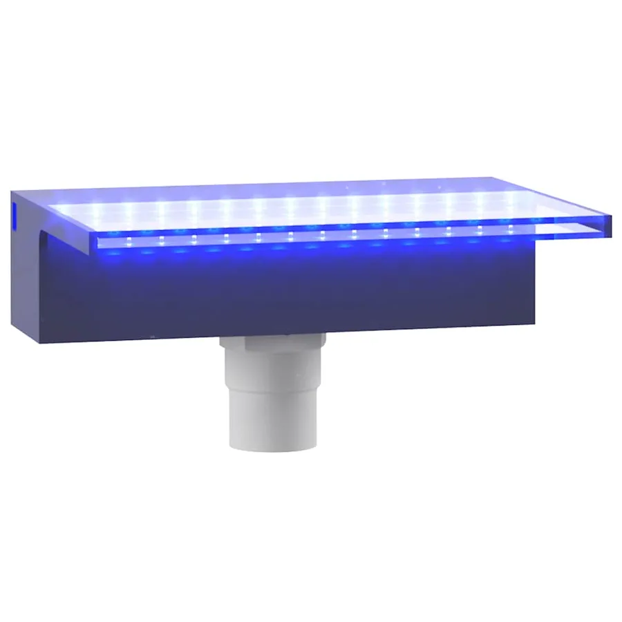 Déversoir pour cascade avec LED RVB Acrylique 30 cm - 3