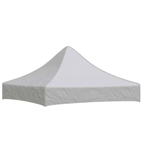 Toit de tente de réception 2x2 m Blanc 270 g/m²