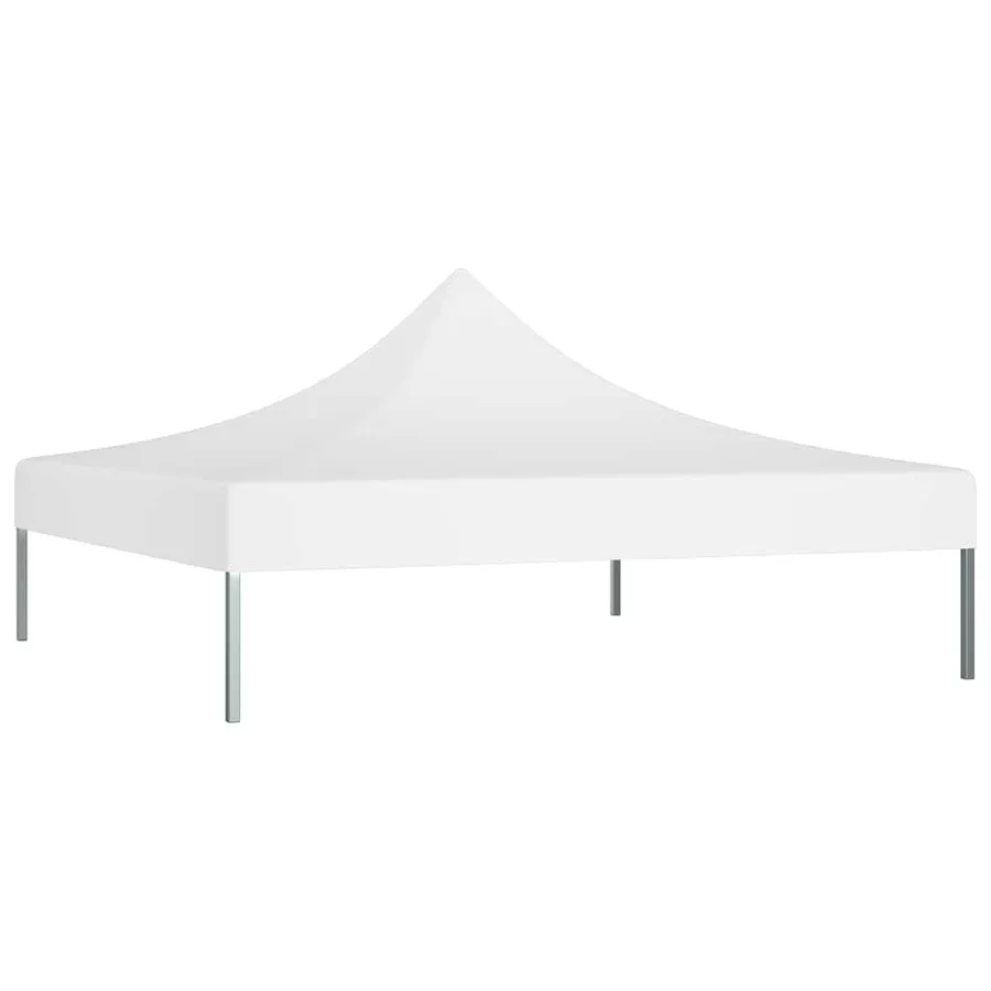 Toit de tente de réception 2x2 m Blanc 270 g/m² - 2