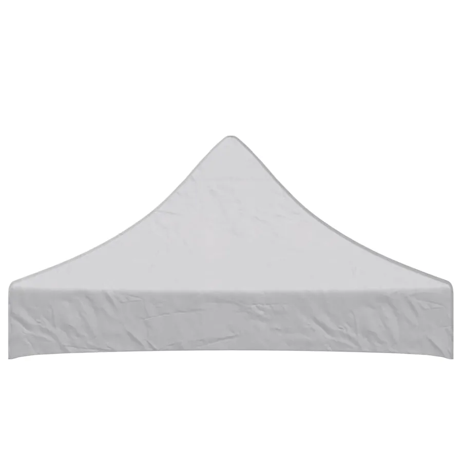 Toit de tente de réception 2x2 m Blanc 270 g/m² - 3