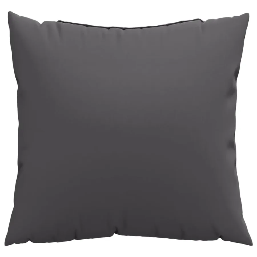 Coussins de canapé 4 pcs anthracite 40x40 cm tissu - 3