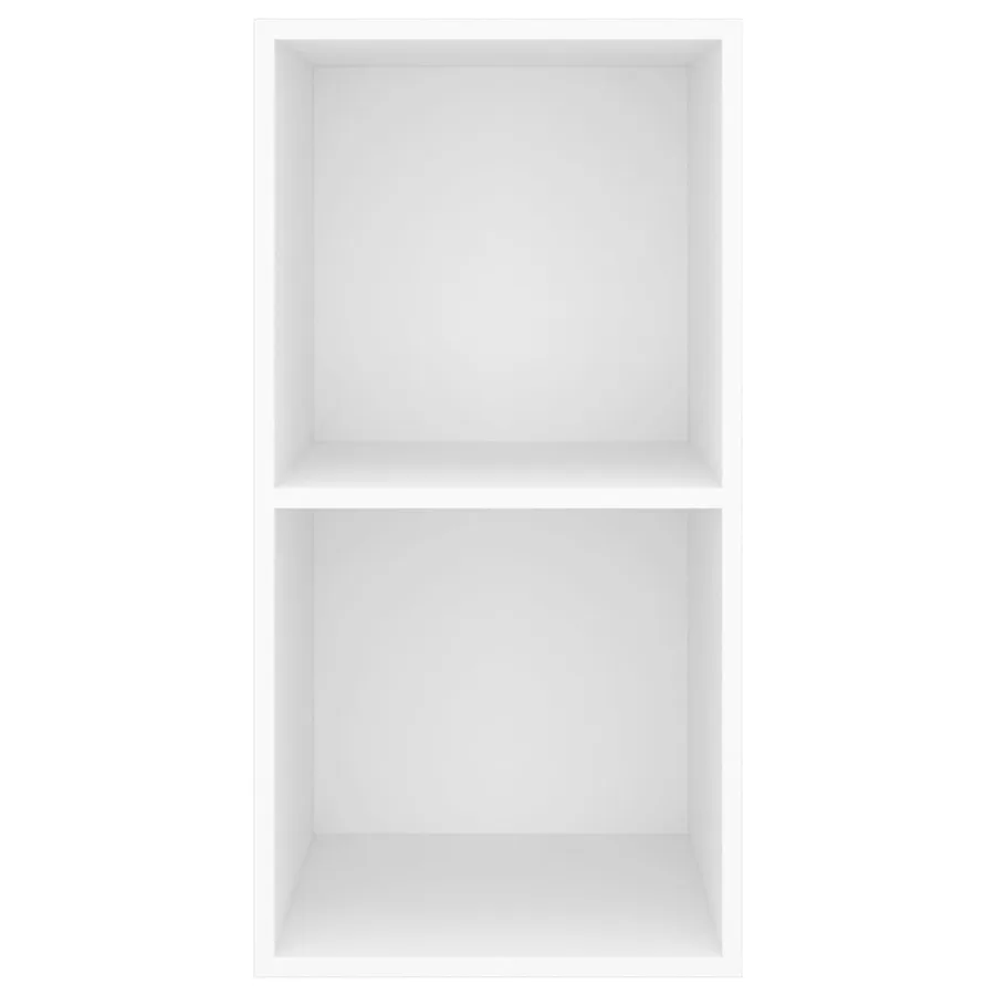 Meuble TV mural Blanc 37x37x72 cm Bois d’ingénierie - 4