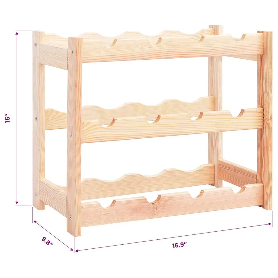 Casier à bouteilles pour 12 bouteilles Pinède - 7