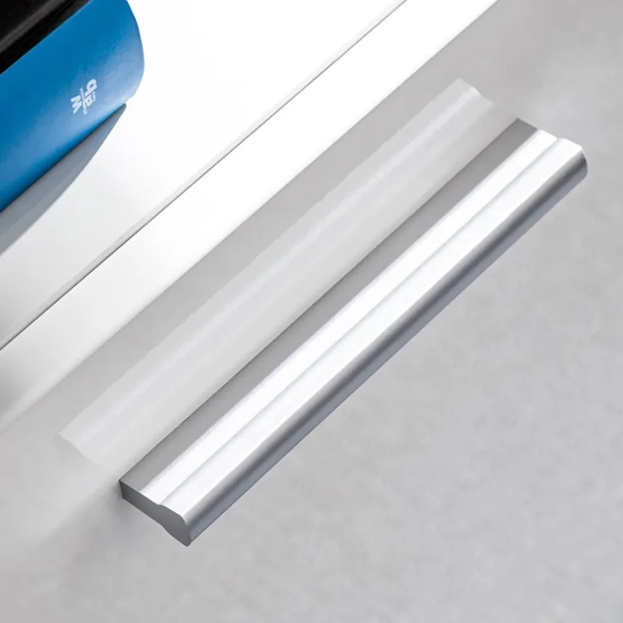 Ensemble Meuble mural TV 5 pcs lumières LED Haute Brillance - 7