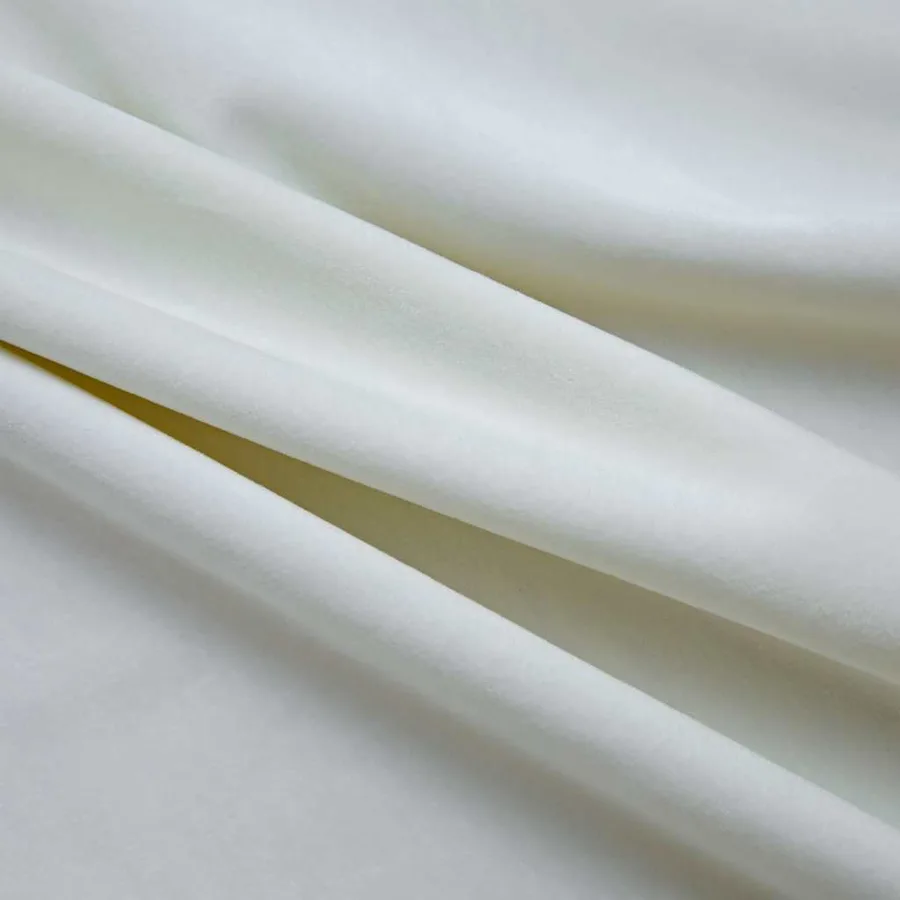 Rideaux occultants avec anneaux 2 pcs Velours Crème 140x225 cm - 4