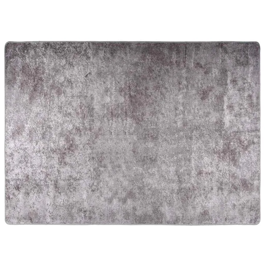 Tapis lavable 120x180 cm gris - 2