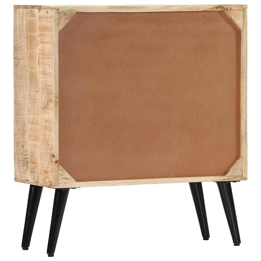 Buffet 70x30x78 cm Bois de manguier massif - 5