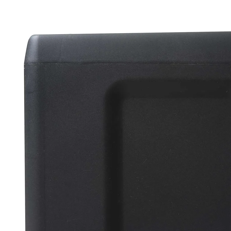 Armoire de rangement de jardin avec 3 étagères Noir et gris - 7