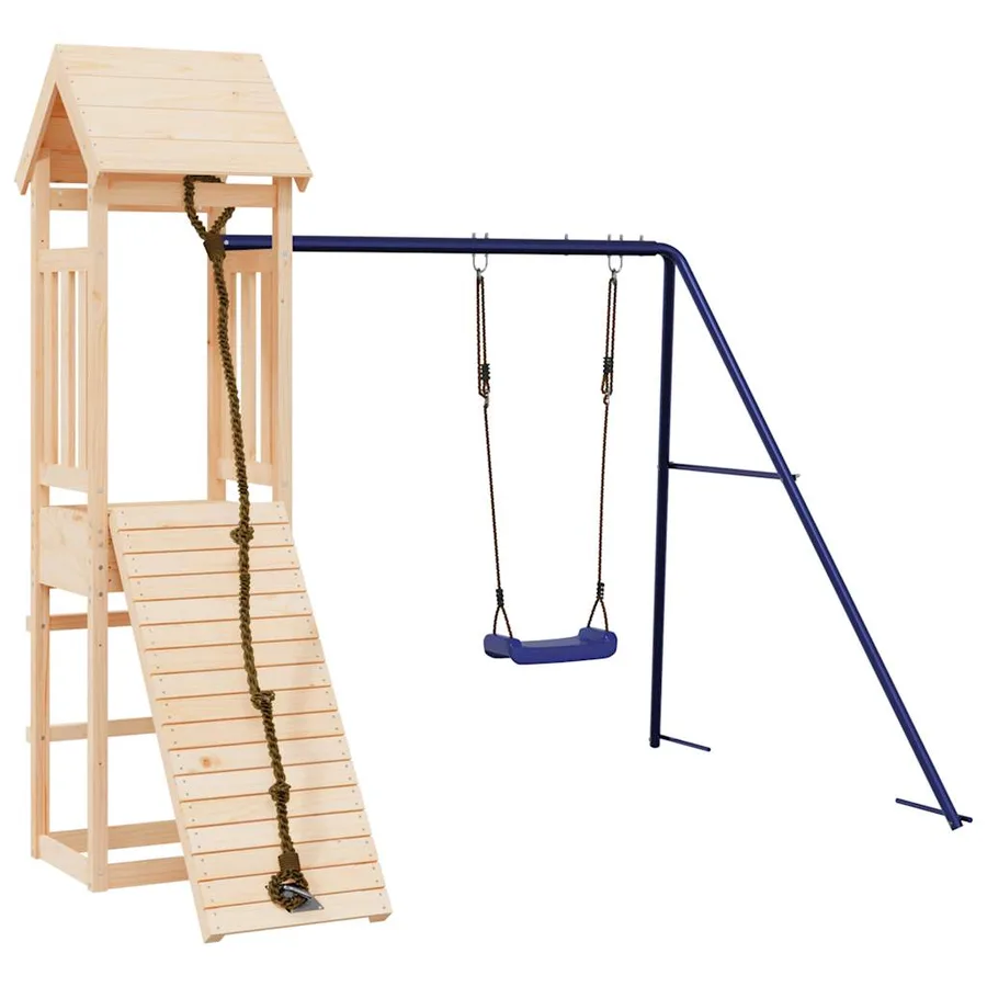 Aire de jeux d'extérieur bois de pin massif - 2