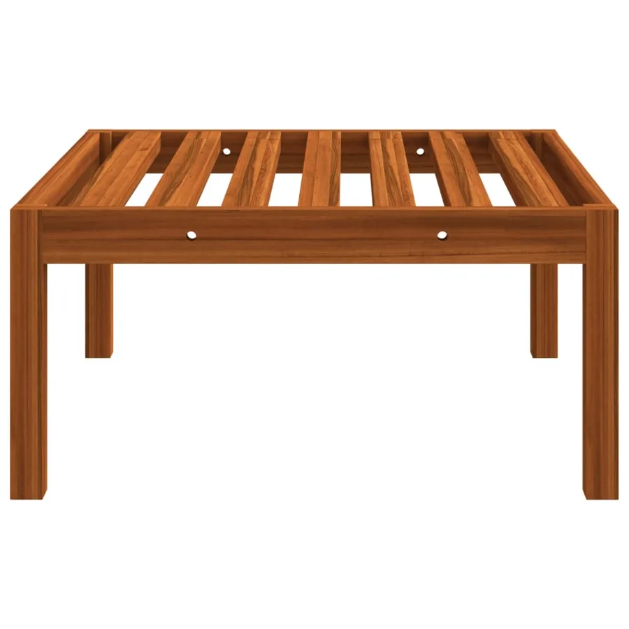 Salon de jardin 4 pièces avec coussins Crème 63 x 63 cm - 12