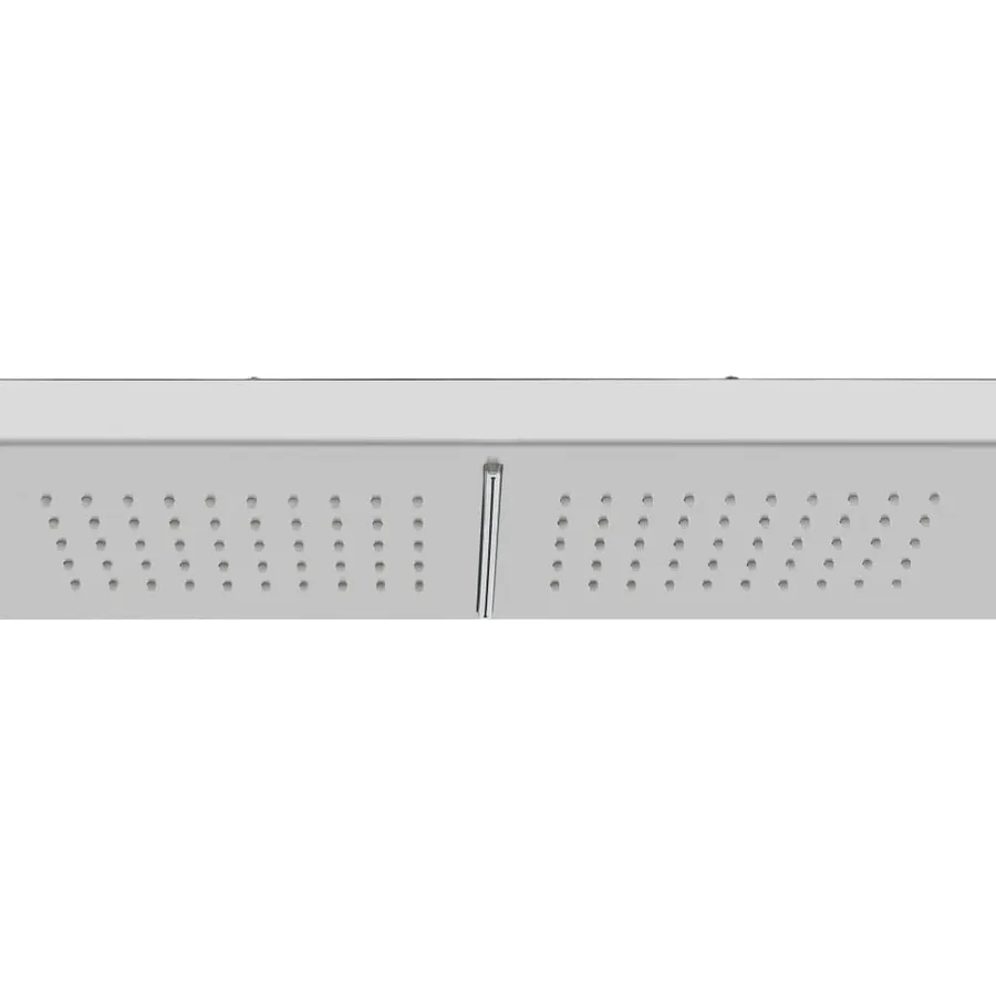Douche d'extérieur avec receveur WPC Acier inoxydable - 6