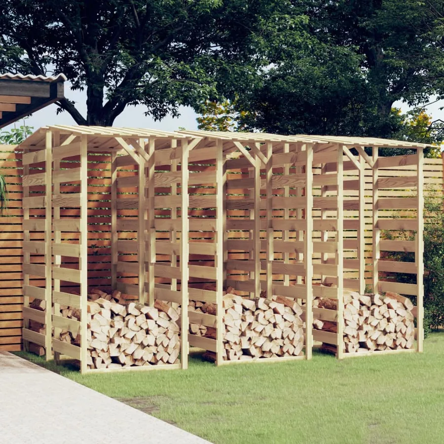 Pergolas avec toits 6 pcs 100x90x200 cm Bois de pin imprégné