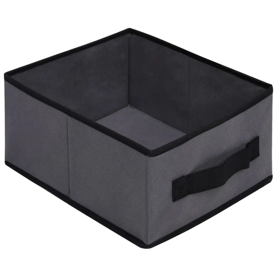 Armoire de rangement à 6 tiroirs 55x29x55 cm Gris Acier - 8