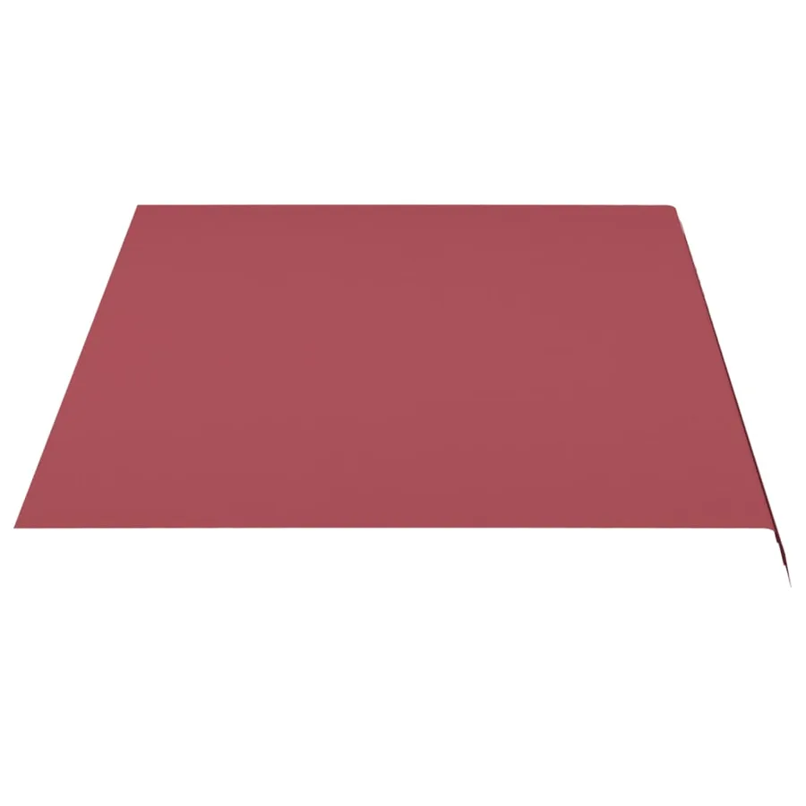 Tissu de remplacement pour auvent bordeaux rouge 4,5x3 m polyester - 4