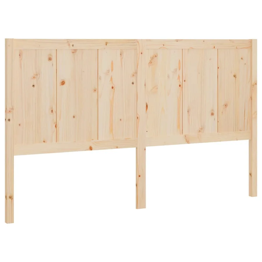 Tête de lit 125,5x4x100 cm Bois massif de pin - 2