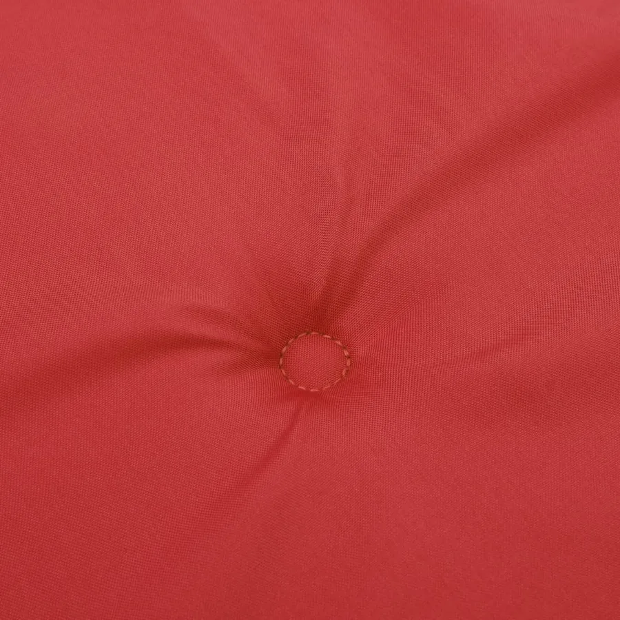 Coussins de chaise de jardin à dossier bas lot de 6 rouge - 8