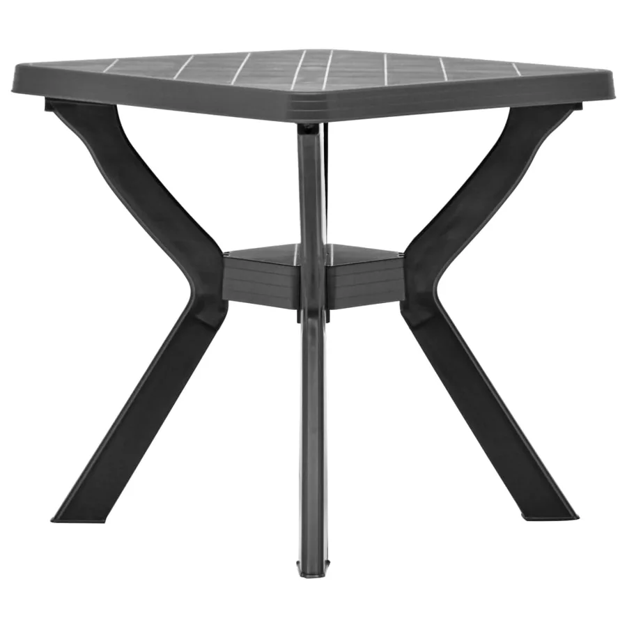 Table de bistro Anthracite 70x70x72 cm Plastique - 3